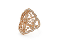 18kt rose gold Comtesse ring with .7 cts diamonds. Available in white, yellow, or rose gold.
